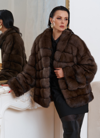 Куртка из баргузинского соболя